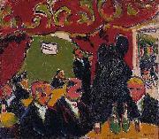 Ernst Ludwig Kirchner Tavern, oil painting artist